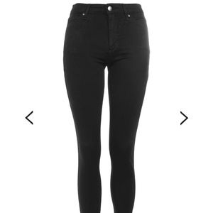 Topshop (Moto brand) black skinny jeans